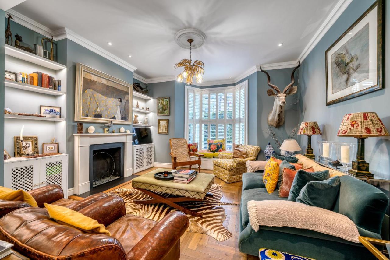Joivy Splendid 4 Bed, 4 Bath House With Garden, Shepherds Bush Londra